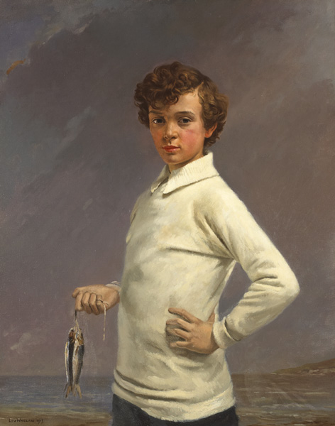 ALAN, SON OF DR MARTIN DEMPSEY, 1917 by Leo Whelan sold for 7,500 at Whyte's Auctions
