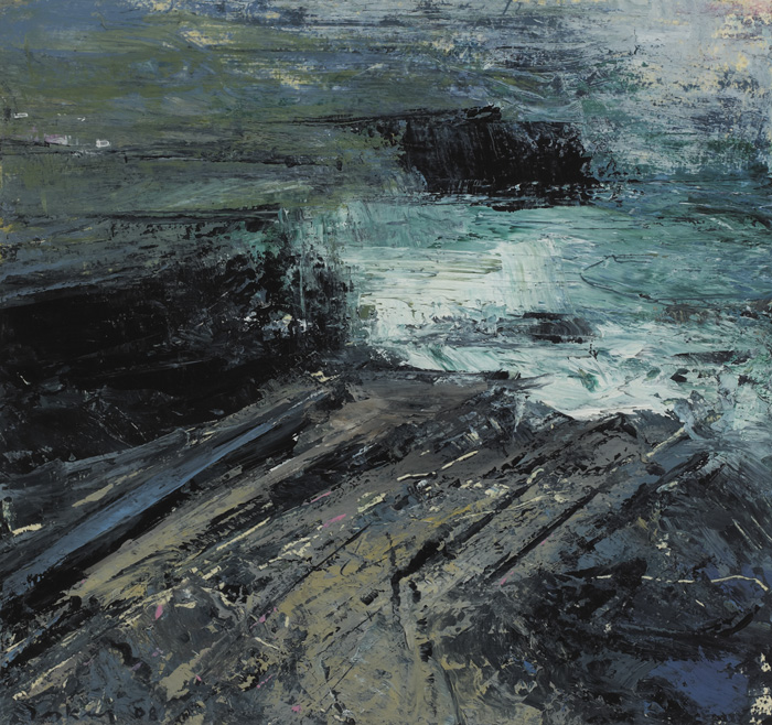 COASTLINE, VALENTIA ISLAND, 2008 by Donald Teskey sold for 3,800 at Whyte's Auctions