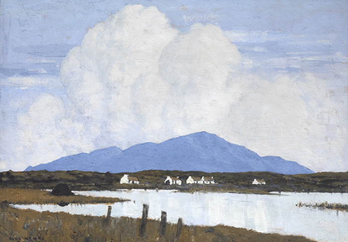 THE LAKE, 1928 by Paul Henry RHA (1876-1958) at Whyte's Auctions