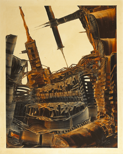 UNTITLED [INDUSTRIAL ABSTRACT] by Jonathan Wade sold for 1,600 at Whyte's Auctions