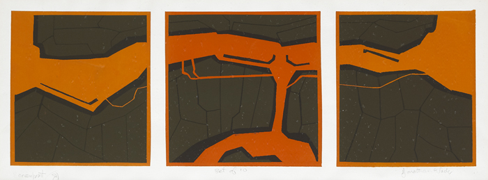 TRIPTYCH, 1970 and SERIGRAPH 7, c.1970 (A PAIR) by Jonathan Wade sold for 280 at Whyte's Auctions