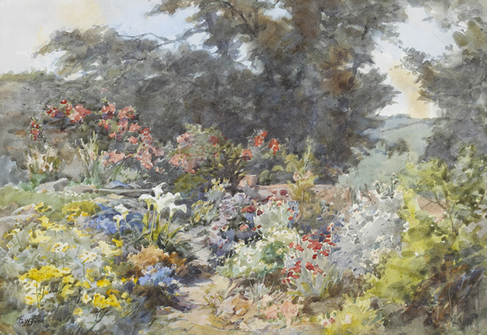 COUNTRY GARDEN by Gladys Wynne sold for 400 at Whyte's Auctions