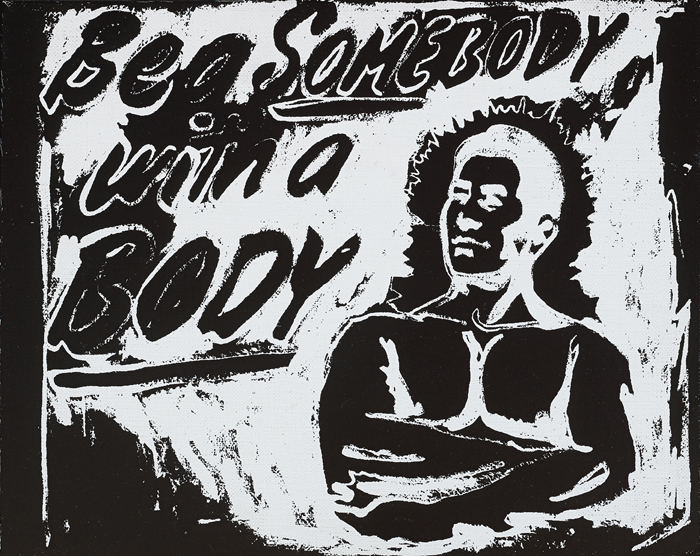 BE A SOMEBODY WITH A BODY, 1985 by Andy Warhol sold for 50,000 at Whyte's Auctions