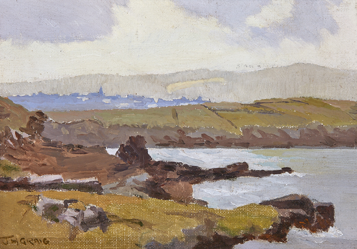 COASTAL LANDSCAPE by James Humbert Craig RHA RUA (1877-1944) at Whyte's Auctions