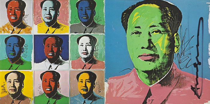 MAO INVITATION, 1972 by Andy Warhol sold for 5,200 at Whyte's Auctions