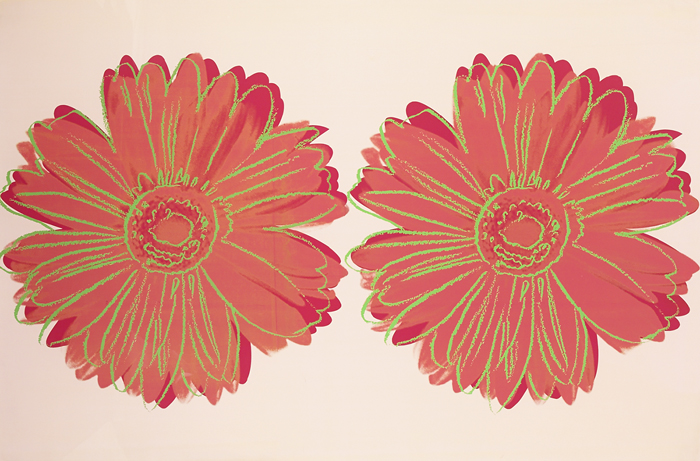 DOUBLE DAISY, c.1982 by Andy Warhol sold for 27,000 at Whyte's Auctions