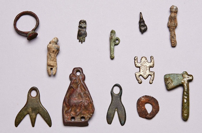 100BC to 900AD collection of small Celtic to Viking period artefacts at Whyte's Auctions