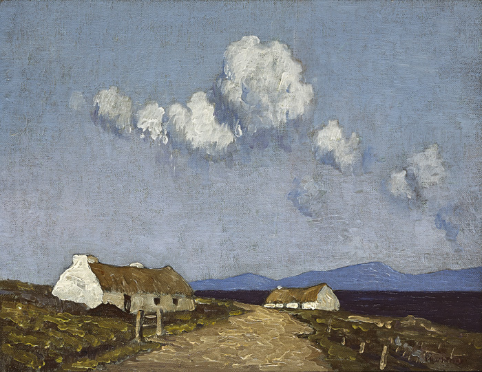 LANDSCAPE, CONNEMARA, 1940s by Paul Henry sold for 68,000 at Whyte's Auctions