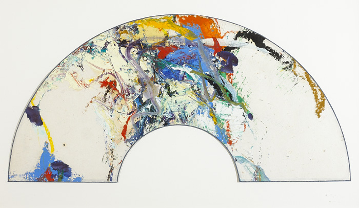 UNTITLED [FAN], 1990 by Kim en Joong sold for 750 at Whyte's Auctions