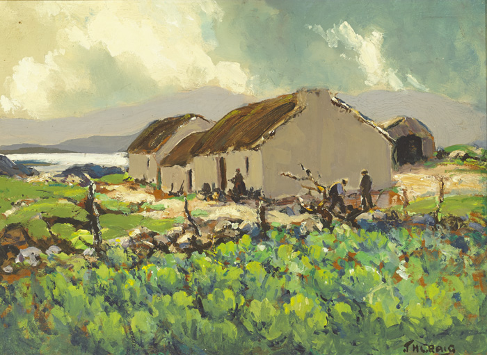 CABBAGE PATCH, DONEGAL by James Humbert Craig RHA RUA (1877-1944) at Whyte's Auctions