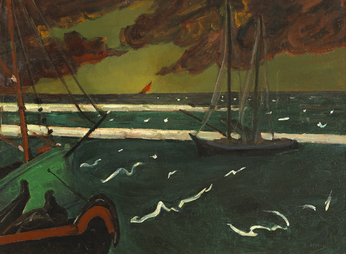 THE STORM by Grace Henry sold for 1,500 at Whyte's Auctions