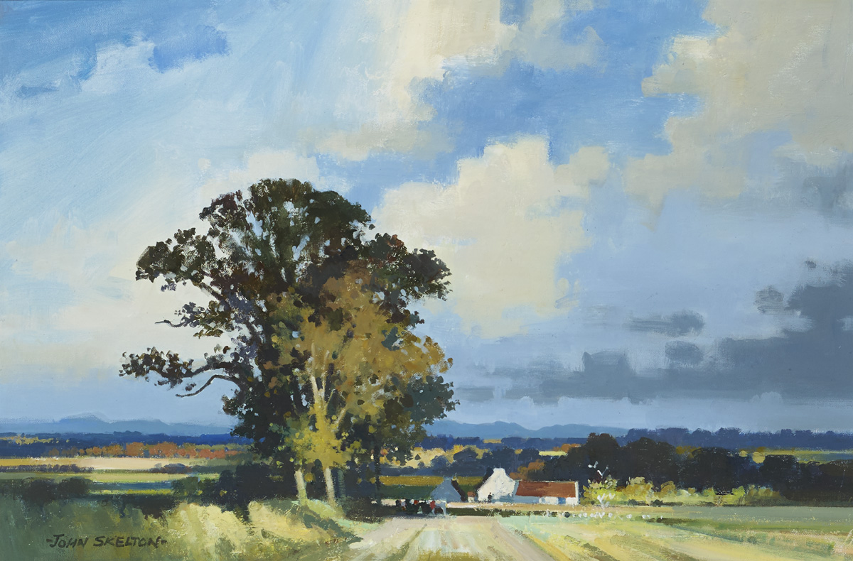 AUTUMN OAKS, BELLEWSTOWN, COUNTY MEATH, 1991 by John Skelton (1923-2009) at Whyte's Auctions