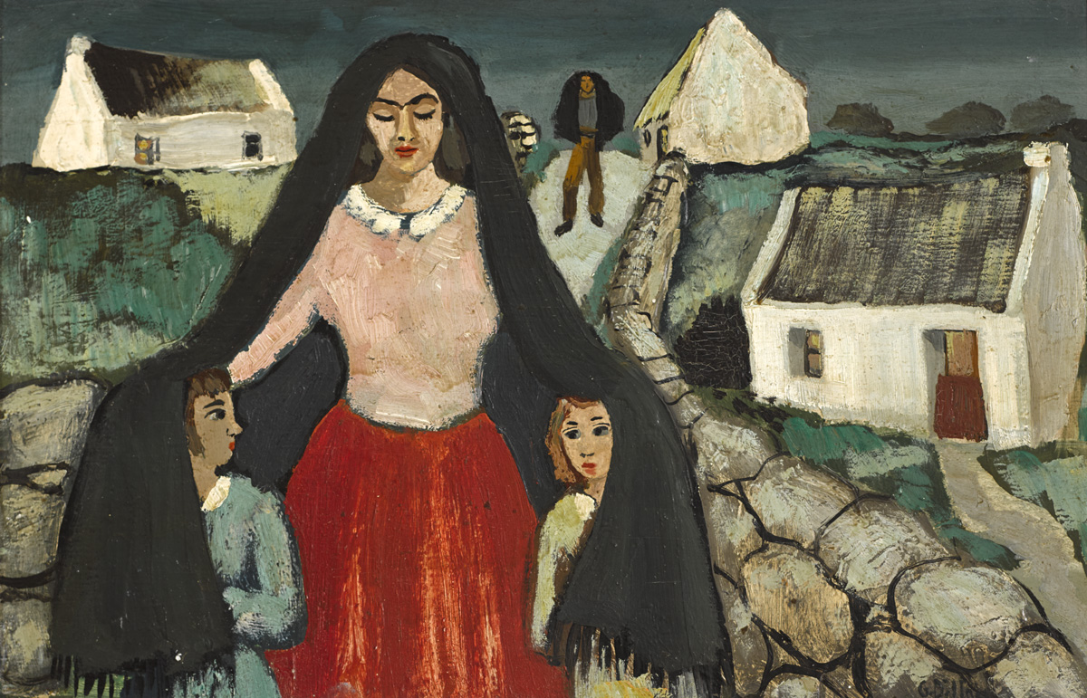 SHAWL by Gerard Dillon sold for 10,500 at Whyte's Auctions