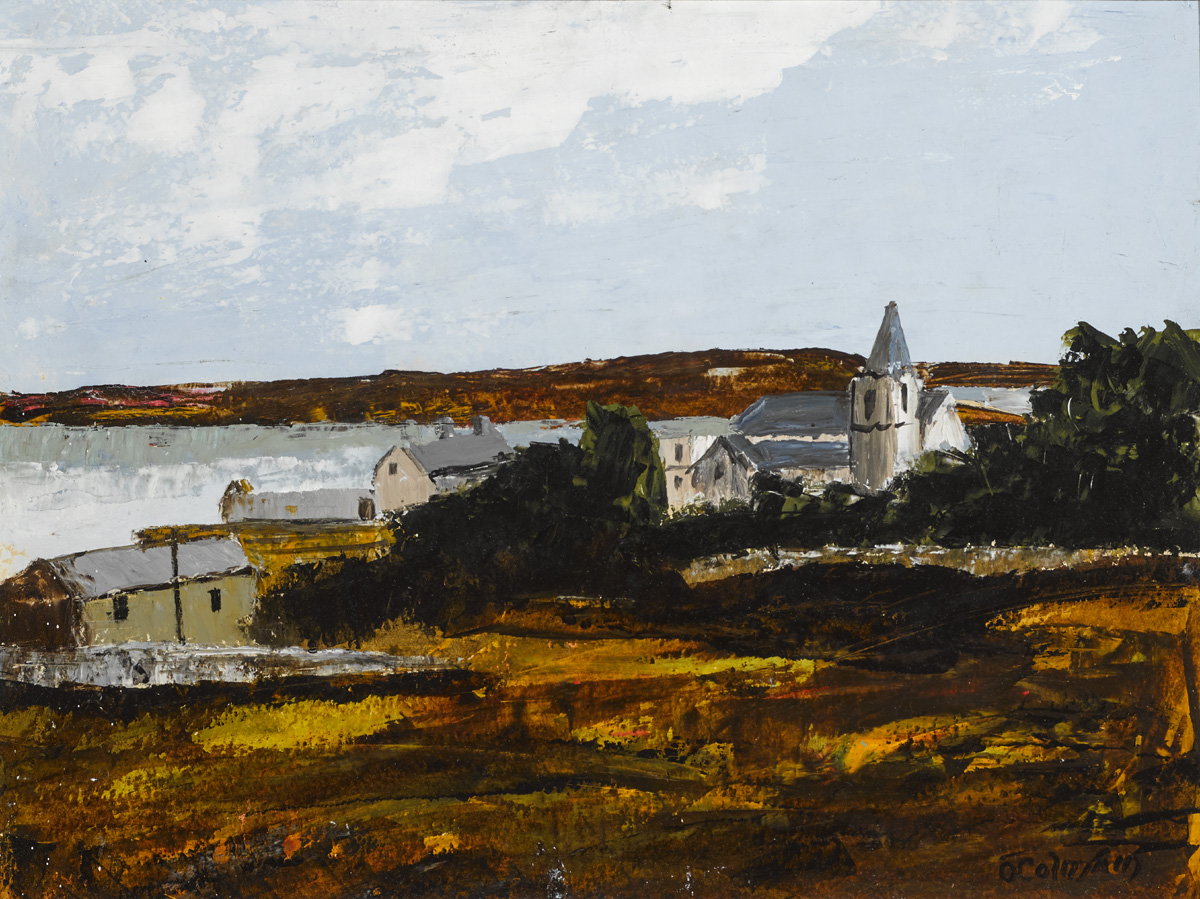 THE MONASTERY, ROUNDSTONE by Samus  Colmin (1925-1990) at Whyte's Auctions