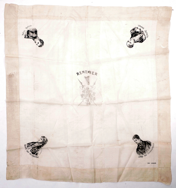 1798-1898 Centenary silk handkerchief at Whyte's Auctions