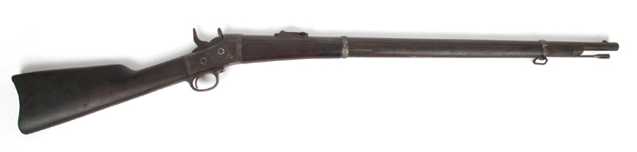 1880s Remmington rolling block breech loading rifle. at Whyte's Auctions