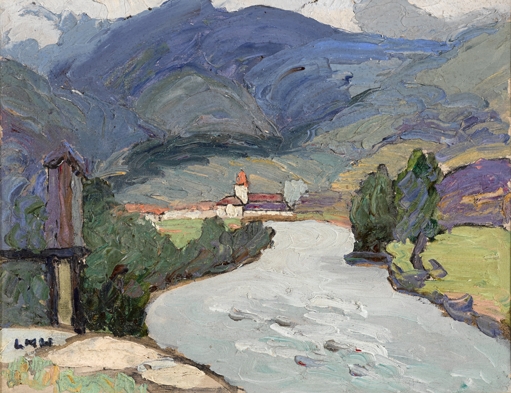 NEAR FIESOLE, FLORENCE by Letitia Marion Hamilton RHA (1878-1964) at Whyte's Auctions