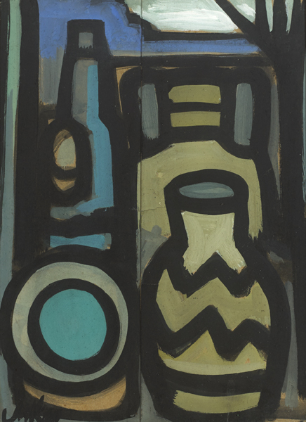 STILL LIFE WITH BOTTLES by Markey Robinson (1918-1999) at Whyte's Auctions