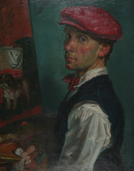 SELF PORTRAIT by Paul James Logan Wyeth sold for 620 at Whyte's Auctions