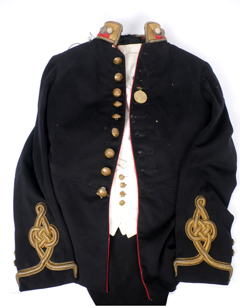 1914-1918 Royal Artillery mess tunic, waistcoat and trousers. at Whyte's Auctions
