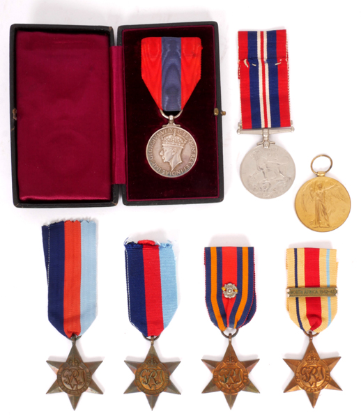1914-1948 British military and civil medals at Whyte's Auctions