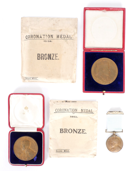 1903 Royal Irish Constabulary, Visit of Edward VII to Ireland medal. at Whyte's Auctions