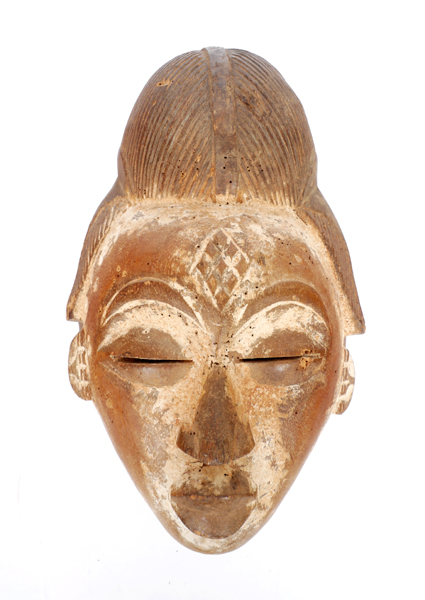Early 20th century, Gabon, Okuyi female mask. at Whyte's Auctions