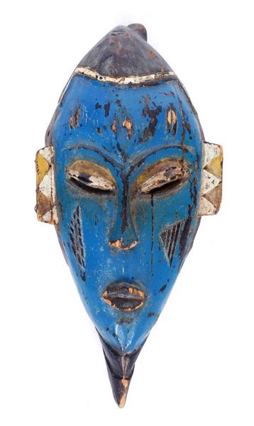 Early 20th century, Mali, Dogon painted male mask. at Whyte's Auctions