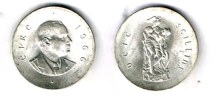 1966 Rising Anniversary silver ten shillings, mint (13). at Whyte's Auctions