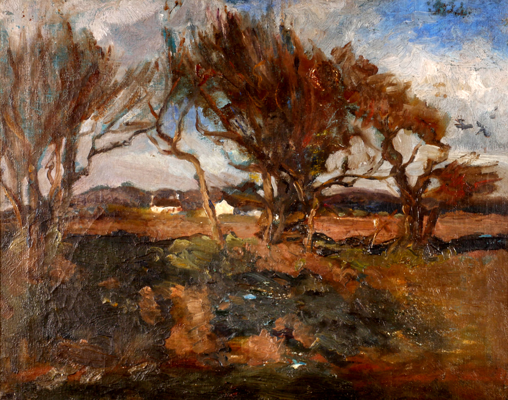 LANDSCAPE by Estella Frances Solomons HRHA (1882-1968) at Whyte's Auctions