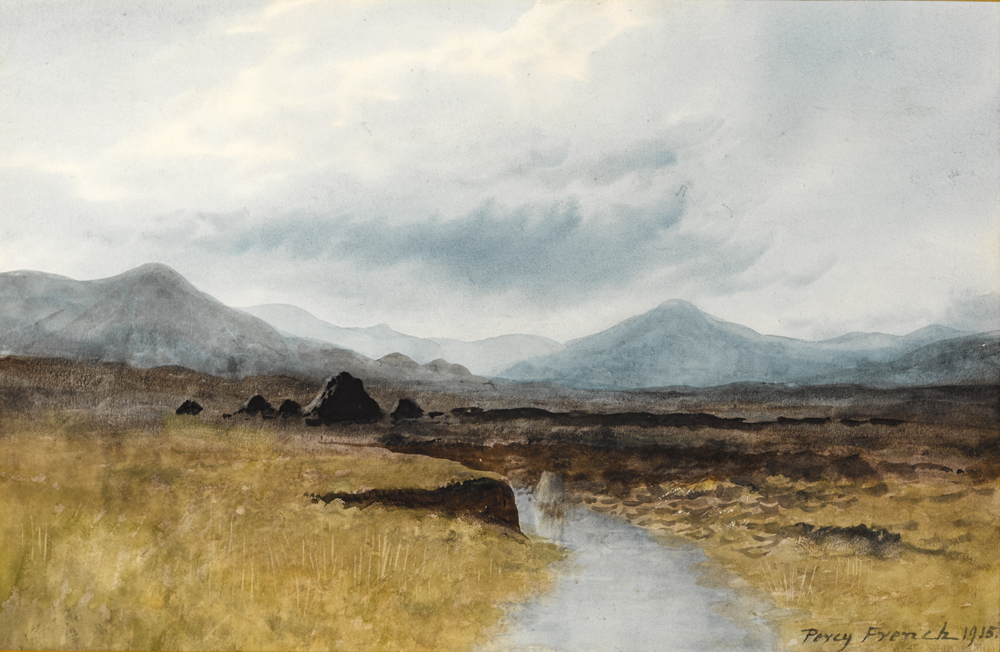 A NORTH ANTRIM BOG, 1915 by William Percy French (1854-1920) at Whyte's Auctions