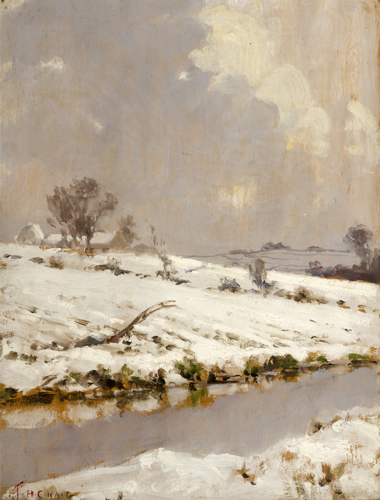 WINTER IN ANTRIM by James Humbert Craig RHA RUA (1877-1944) at Whyte's Auctions