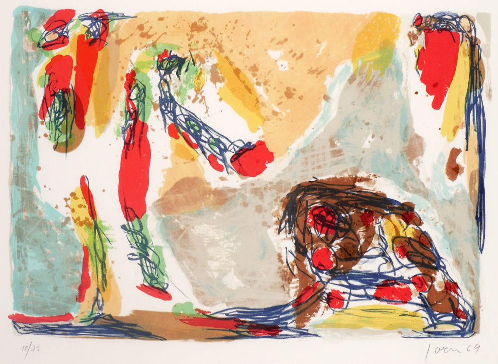 UNTITLED, 1969 by Asger Jorn sold for 550 at Whyte's Auctions
