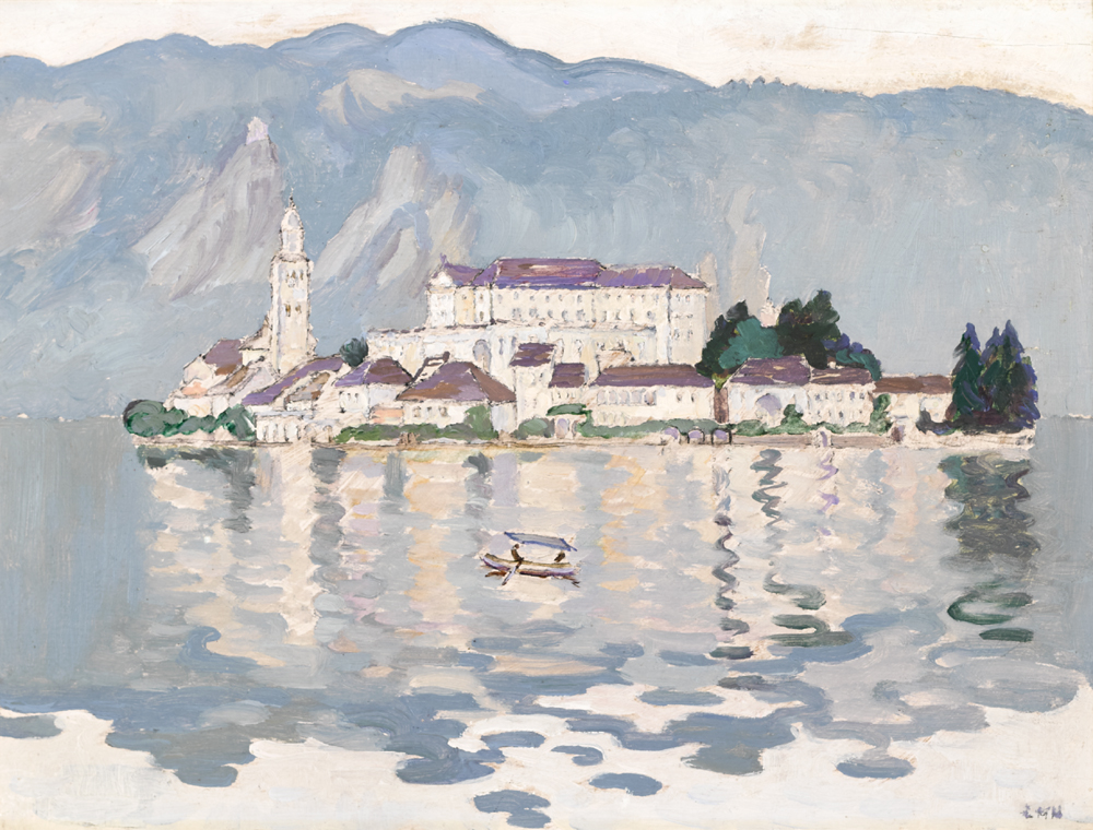 LAKE ORTA, ITALY by Letitia Marion Hamilton RHA (1878-1964) at Whyte's Auctions