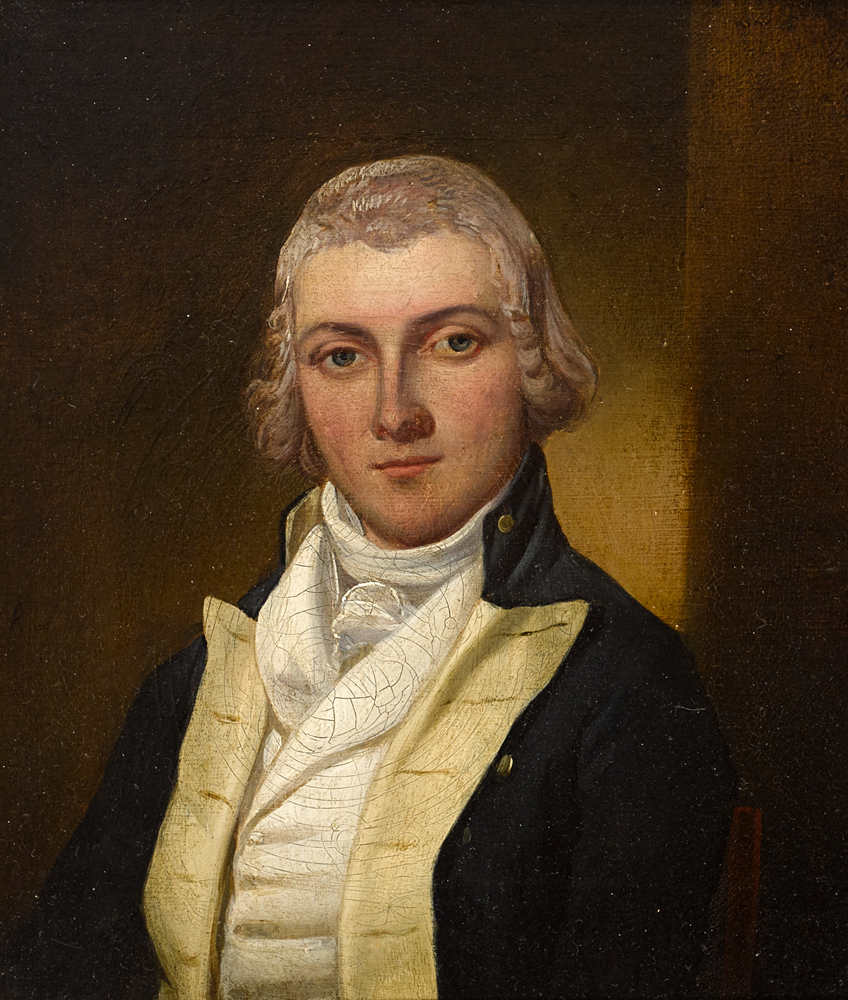 PORTRAIT OF A GENTLEMAN by Robert Lucius West sold for 850 at Whyte's Auctions