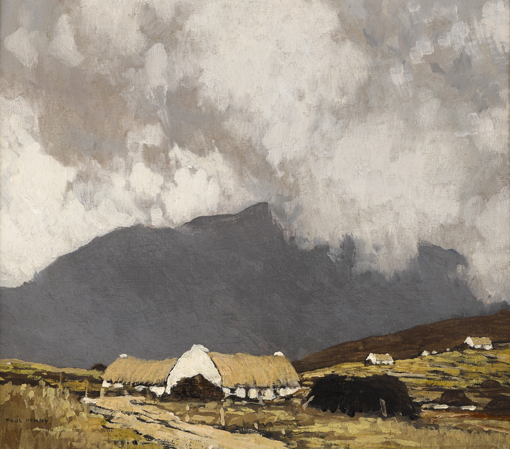 COOMASAHARN, COUNTY KERRY, 1930-1935 by Paul Henry sold for 52,000 at Whyte's Auctions