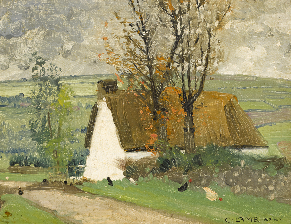 NEAR CAPPAGH, COUNTY WATERFORD, 1923 by Charles Vincent Lamb RHA RUA (1893-1964) at Whyte's Auctions
