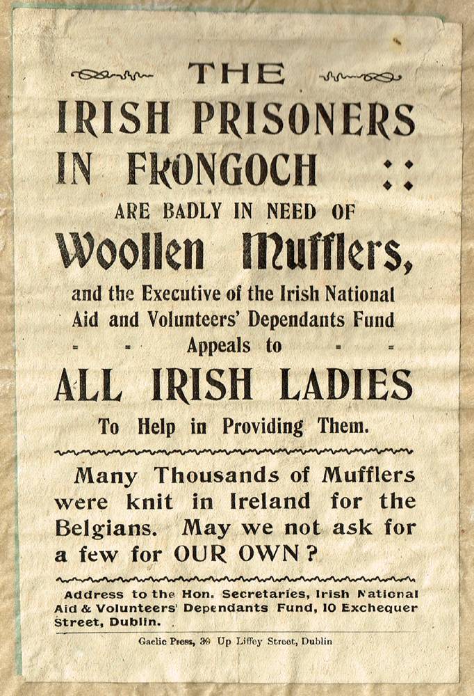 1916 Rising aftermath - a valuable scrapbook including rare handbills, typescripts and news cuttings. at Whyte's Auctions