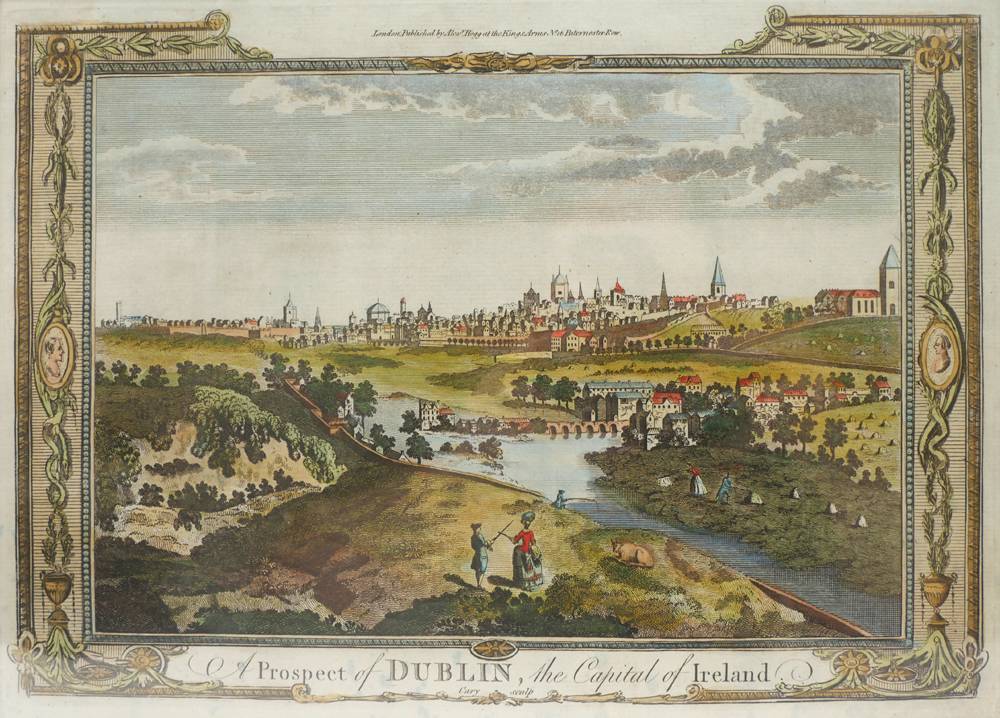 Early 19th century prints of Dublin and environs. at Whyte's Auctions