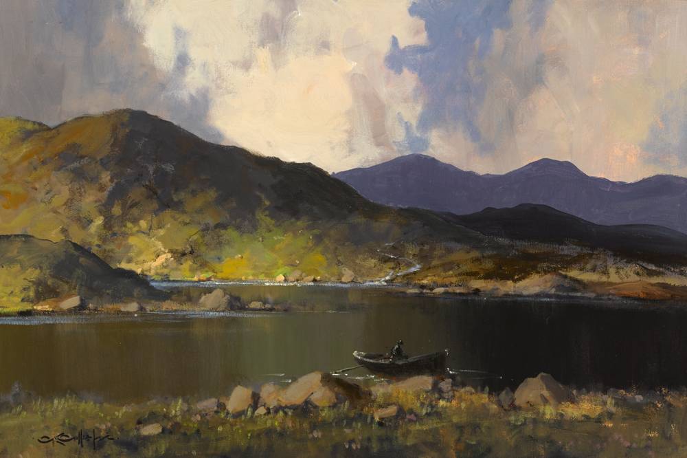 REFLECTIONS, COUNTY MAYO by George K. Gillespie RUA (1924-1995) at Whyte's Auctions