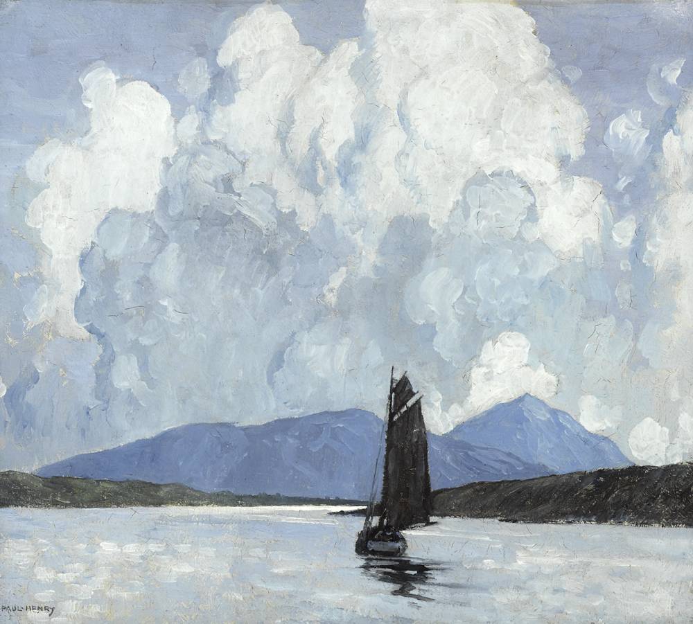 KILLARY BAY by Paul Henry sold for 140,000 at Whyte's Auctions