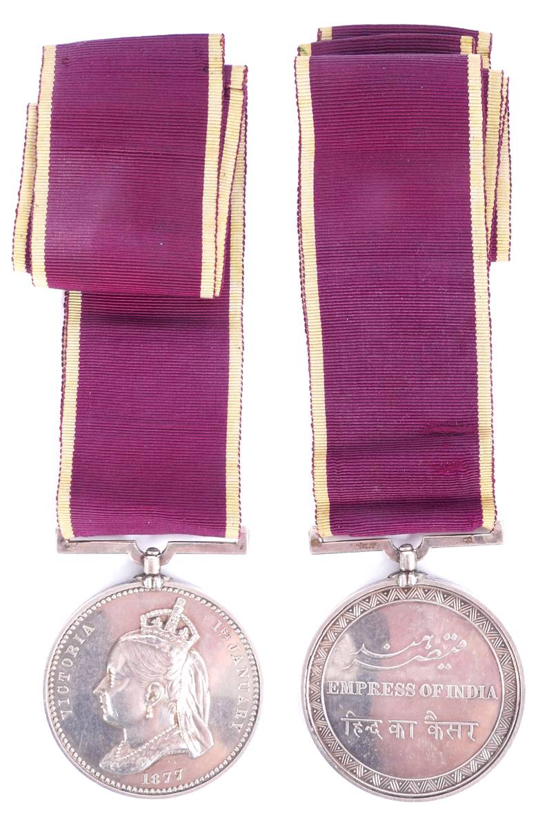 1877 Empress of India Medal at Whyte's Auctions