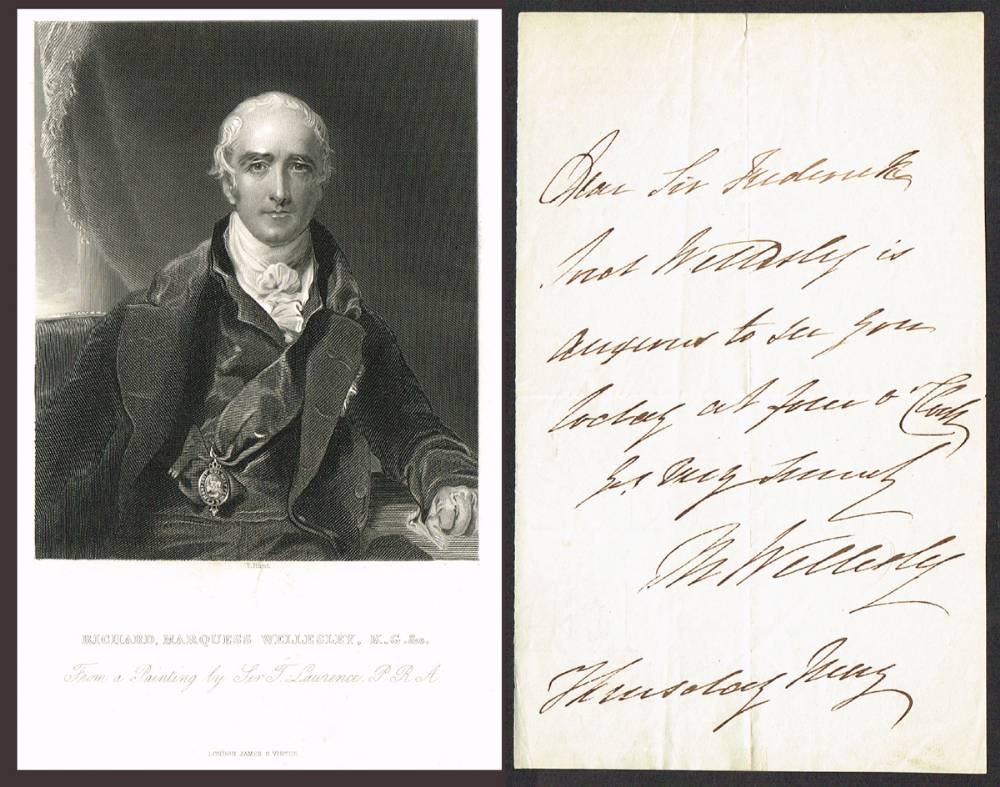 1776-1836 Collection of letters by members of the Ascendancy in Ireland. at Whyte's Auctions