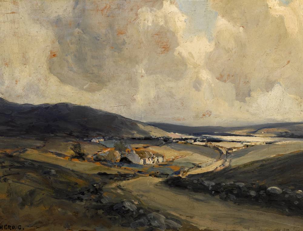 DONEGAL LANDSCAPE by James Humbert Craig RHA RUA (1877-1944) at Whyte's Auctions