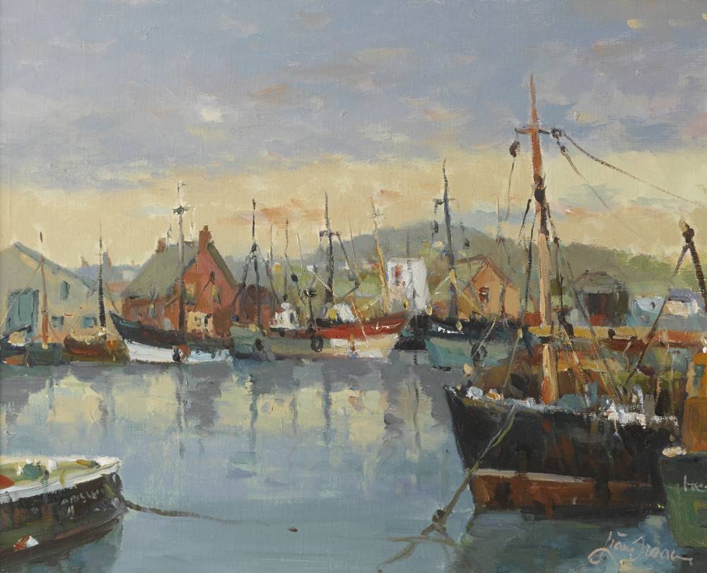 ARKLOW HARBOUR by Liam Treacy (1934-2004) at Whyte's Auctions