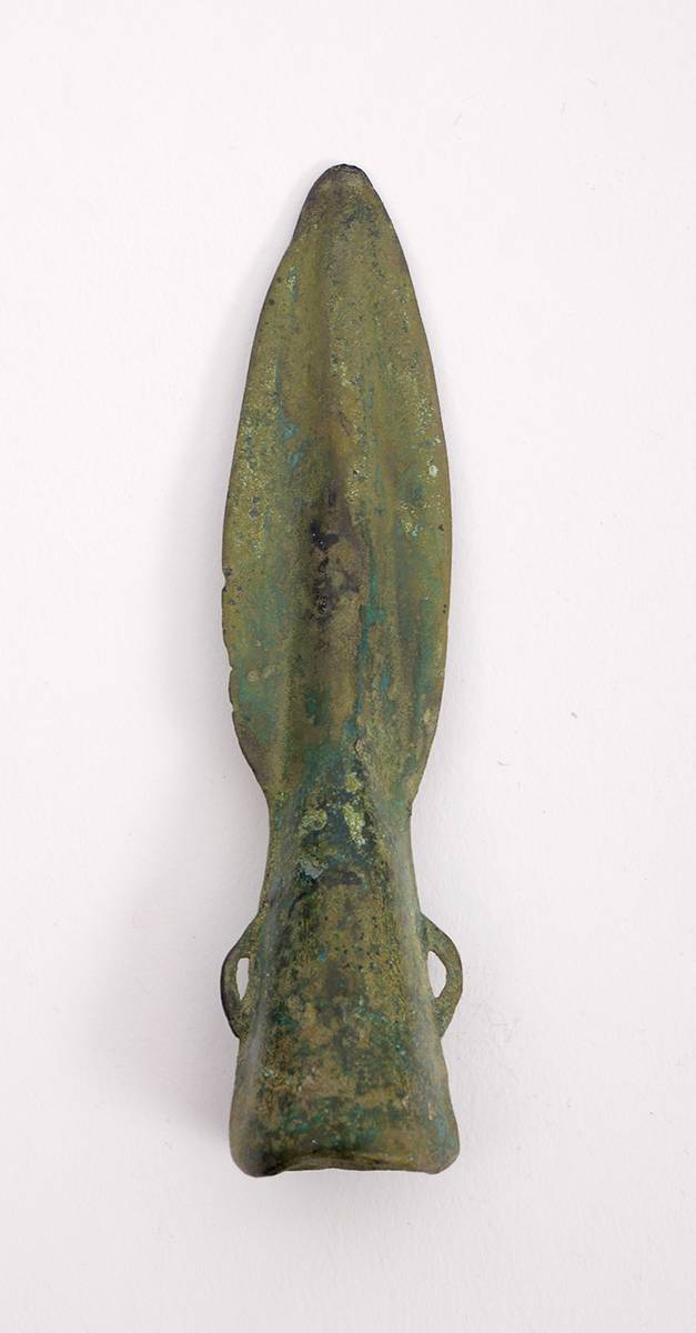 1st Millennium BC  bronze age British spearhead: at Whyte's Auctions