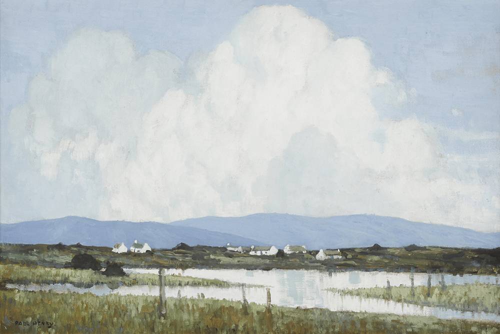 WESTERN LANDSCAPE, c.1935-40 by Paul Henry sold for 100,000 at Whyte's Auctions