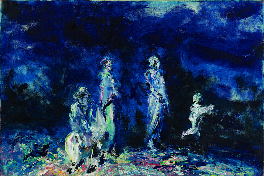 THE ENFOLDING NIGHT, 1947 by Jack Butler Yeats RHA (1871-1957) at Whyte's Auctions
