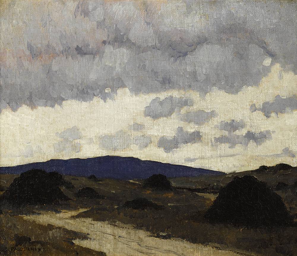 THE BOG ROAD, c.1917-23 by Paul Henry RHA (1876-1958) at Whyte's Auctions