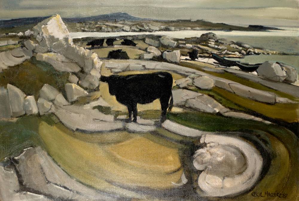 CONNEMARA LANDSCAPE by Cecil Maguire RHA RUA (1930-2020) at Whyte's Auctions